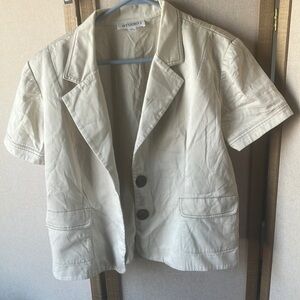 FINAL MARKDOWN Studio I short sleeve Blazer Lightweight Versatile 18